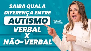 Saiba qual a diferença entre autismo verbal e nãoverbal [upl. by Nednarb]