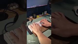 KTT Matcha Tactile Switch Sound Test  Typing Sounds ASMR [upl. by Cristabel]