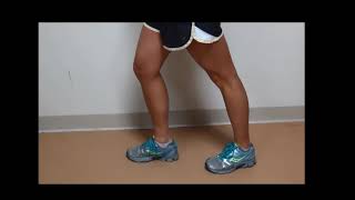 Standing Gastrocnemius Stretch  Merck Manual Consumer Version [upl. by Etteve]