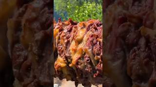 🔥🔪 Butchering a Young Lamb for Shawarma – Juiciest Grilled Meat Recipe Revealed 🍖 [upl. by Sharl]