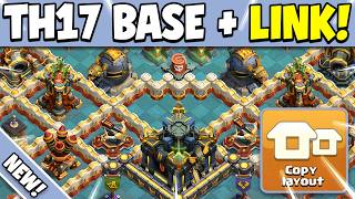 New Town Hall 17 Base TH17 Base With TH17 Copy Link Clash of Clans [upl. by Teryn]