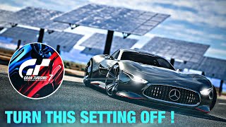 You need to turn this setting off in Gran Turismo 7 [upl. by Aicela]