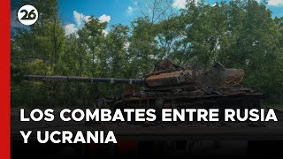 Nuevas imágenes de los intensos combates entre RUSIA y UCRANIA en el frente de batalla [upl. by Witty121]