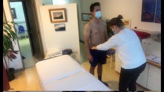 Osteopathic Assessment and Treatment Demonstration by LCO Student [upl. by David]