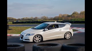 Honda CRZ on track day  Black Star Speedway Visonta [upl. by Gagliano]