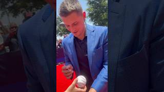 Corey Seager at the MLB Texas AllStar 2024 Red Carpet Show coreyseager texasrangersbaseball mlb [upl. by Reld]