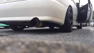 Toyota Altezza 3sge Beams exhaust sound [upl. by Nysa811]