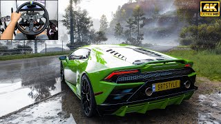 1100HP Lamborghini Huracán EVO  Forza Horizon 5  Logitech g29 gameplay [upl. by Ayote]