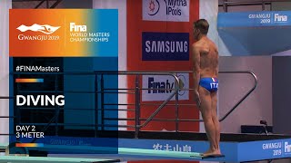 RELIVE  Diving Day 2  3m  FINA World Masters Championships 2019 [upl. by Anreval822]