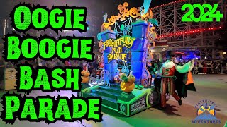 Disney Oogie Boogie Bash Frightfully Fun Parade 2024 [upl. by Rossy]