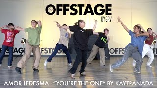 Amor Ledesma choreography to “YOU’RE THE ONE” by KAYTRANADA at Offstage Dance Studio [upl. by Farmer]