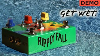 All Analog Modulation  JAM Pedals Ripply Fall PhaserChorusVibrato [upl. by Joice498]