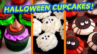 6 LastMinute Halloween Cupcake Ideas [upl. by Okika]