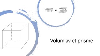 Volum av et firkantet prisme [upl. by Dnaltiak]