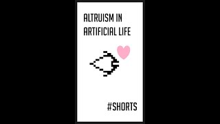 Altruism and Empathy in Artificial Life  Ecosystem Evolution Simulation Shorts [upl. by Jesselyn463]