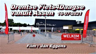 Drentse Fiets4Daagse vanuit Assen 16 07 2021 [upl. by Jilleen165]