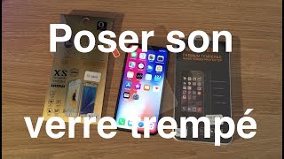 Comment poser son verre trempé sur son smartphone [upl. by Gnot]