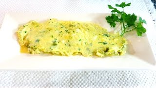 Recipe  Cod Fish Omelette [upl. by Dusen]