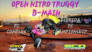 FRCC ROUND 2 OPEN NITRO TRUGGY B MAIN [upl. by Mack]