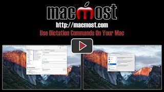 Use Dictation Commands On Your Mac 1282 [upl. by Nivrae]