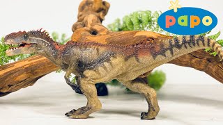 New Papo 2019 Allosaurus Repaint Variant Review [upl. by Laws]