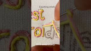 How to embroider letter i [upl. by Uot]