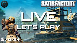 On fait du câblage  Live du 311024  Lets Play Satisfactory FR [upl. by Maxima]