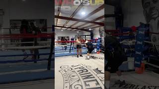 Women’s Boxing US trialist Kamyra Lee training at J Prince Boxing Gym [upl. by Annoerb]