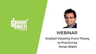 Implied Volatility From Theory to Practice  By Arnav Sheth [upl. by Initsed]