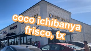 coco ichibanya in frisco tx [upl. by Elleinet]