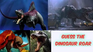 Roar guess of dinosaur king and Jurassic world dinosaurs [upl. by Laflam294]