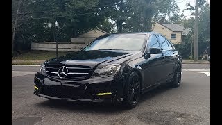 2013 MercedesBenz C300 Sport Mods Update 3 [upl. by Erdnua982]