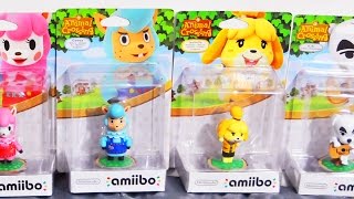 Tous les Amiibo Animal Crossing  Présentation de la Nouvelle Collection dAmiibo [upl. by Haye68]