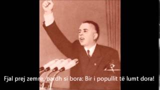 Enver Hoxha  Ne ditelindjen e Enverit [upl. by Jehanna]