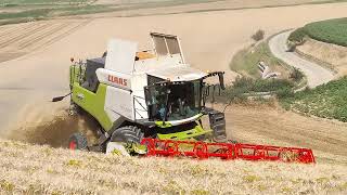 Claas TRION 540 con cressoni 720  Claas TUCANO 430 con cressoni 660 By Andrea Di Cillo [upl. by Gine]