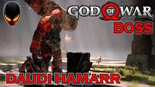 GOD OF WAR DAUDI HAMARR  BOSS Battre  Vaincre [upl. by O'Donovan]