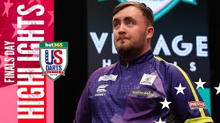 THE CHAMP IS CROWNED 🏆🗽  Finals Day Highlights  2024 bet365 US Darts Masters [upl. by Beret]