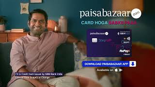 Paisabazaar Step Up Credit Card  Card Hoga Sabke Paas [upl. by Corbett]