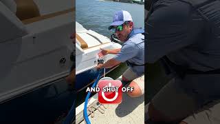 Quick Simple Tips for Fueling Up at the Gas Dock Bridge Marina Boating Tips boat shorts [upl. by Rosalinda623]