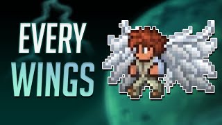 EVERY Wings in Calamity  Terraria [upl. by Llenej]