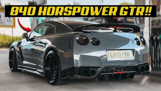 MEET THE 840BHP STAGE 5 NISSAN R35 GTR [upl. by Ahseer201]