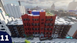 RECREATING NYC In MINECRAFT Bowery 11 Scale [upl. by Nerrol]