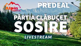 Camere Live  Predeal Partia Clabucet  Sosire  AlpinExpertro Live Stream [upl. by Linskey]