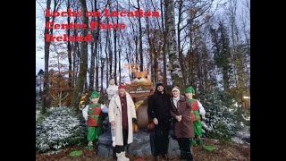 Centre Parcs Longford Forest Ireland  Winter Wonderland break  Santa Village  Hucks  4bed Lodge [upl. by Ikkin]