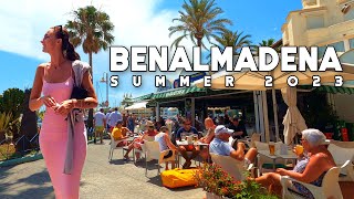 Benalmadena Spain Fantastic Day Summer 2023 June Update Costa del Sol  Málaga 4K 60fps [upl. by Heather]