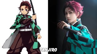 Kimetsu no Yaiba Characters in real life Cosplay [upl. by Makell]