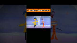 Tu amigo el rencoroso humorshorts viral intensamente2 disney pixar [upl. by Winnah]