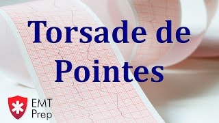 Torsade de Pointes ECG  EMTprepcom [upl. by Tony]