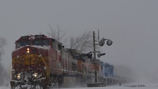 Trains in the Snow [upl. by Caffrey]