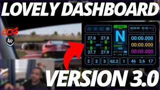 Lovely Dashboard v30 – The Ultimate Sim Racing Dash [upl. by Piper]